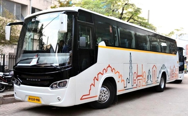 27 Seated Tata AC Deluxe Coach